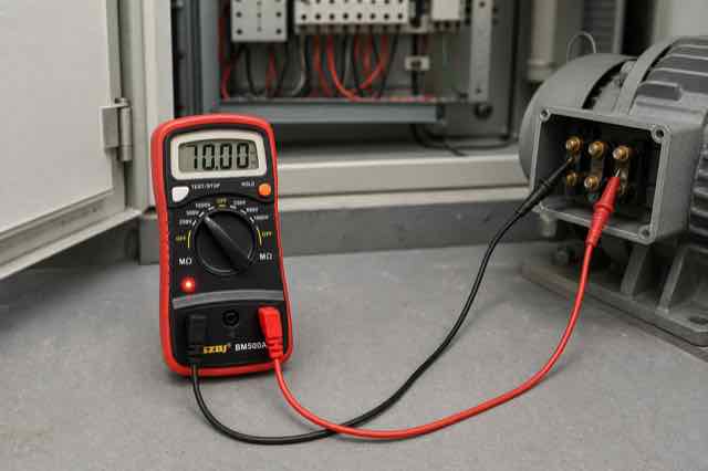 BM500A Digital Insulation Resistance in everyday use